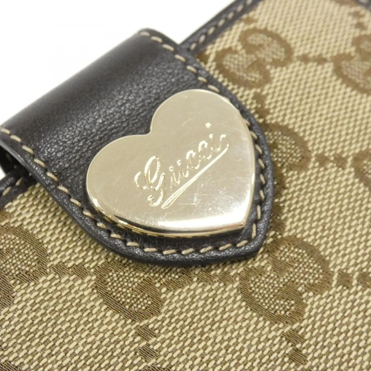 GUCCI 203549 FFPAG 銀包 帆布 3