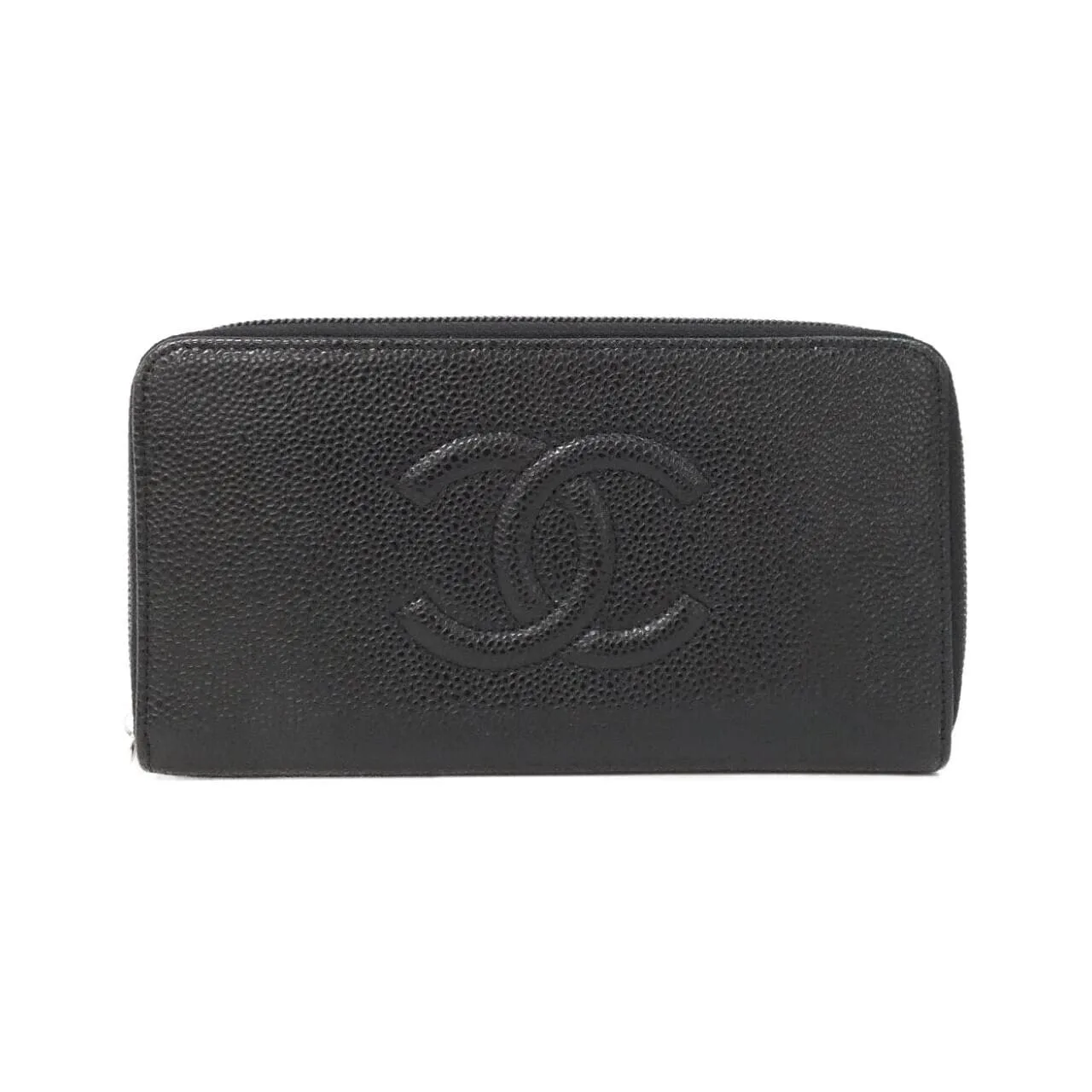 CHANEL 50071 Wallet Grained Calfskin