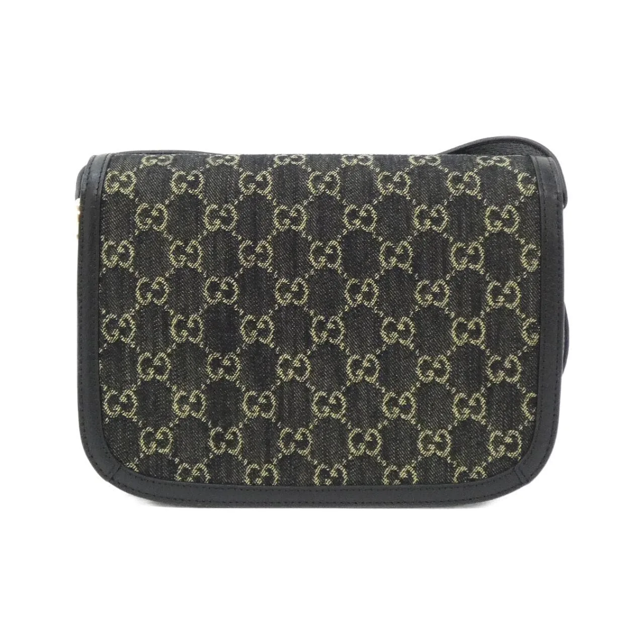 GUCCI Horsebit 1955 602204 UN3BG Shoulder Denim 2