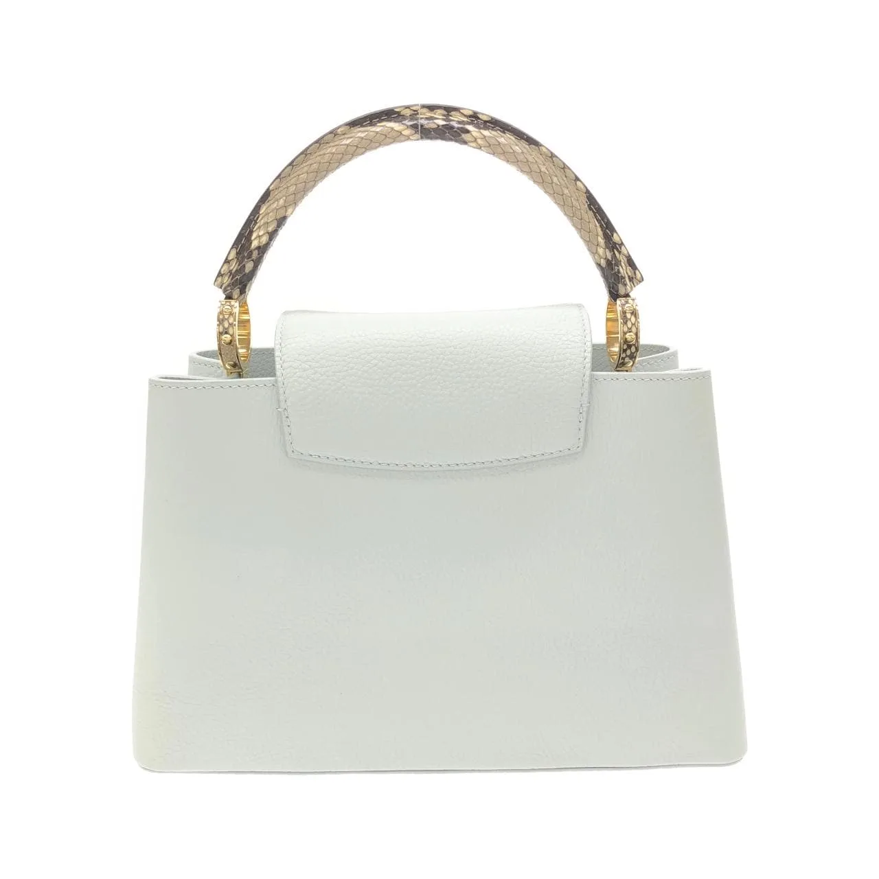 LOUIS VUITTON Capucines N92856 手提包 蟒蛇皮 2