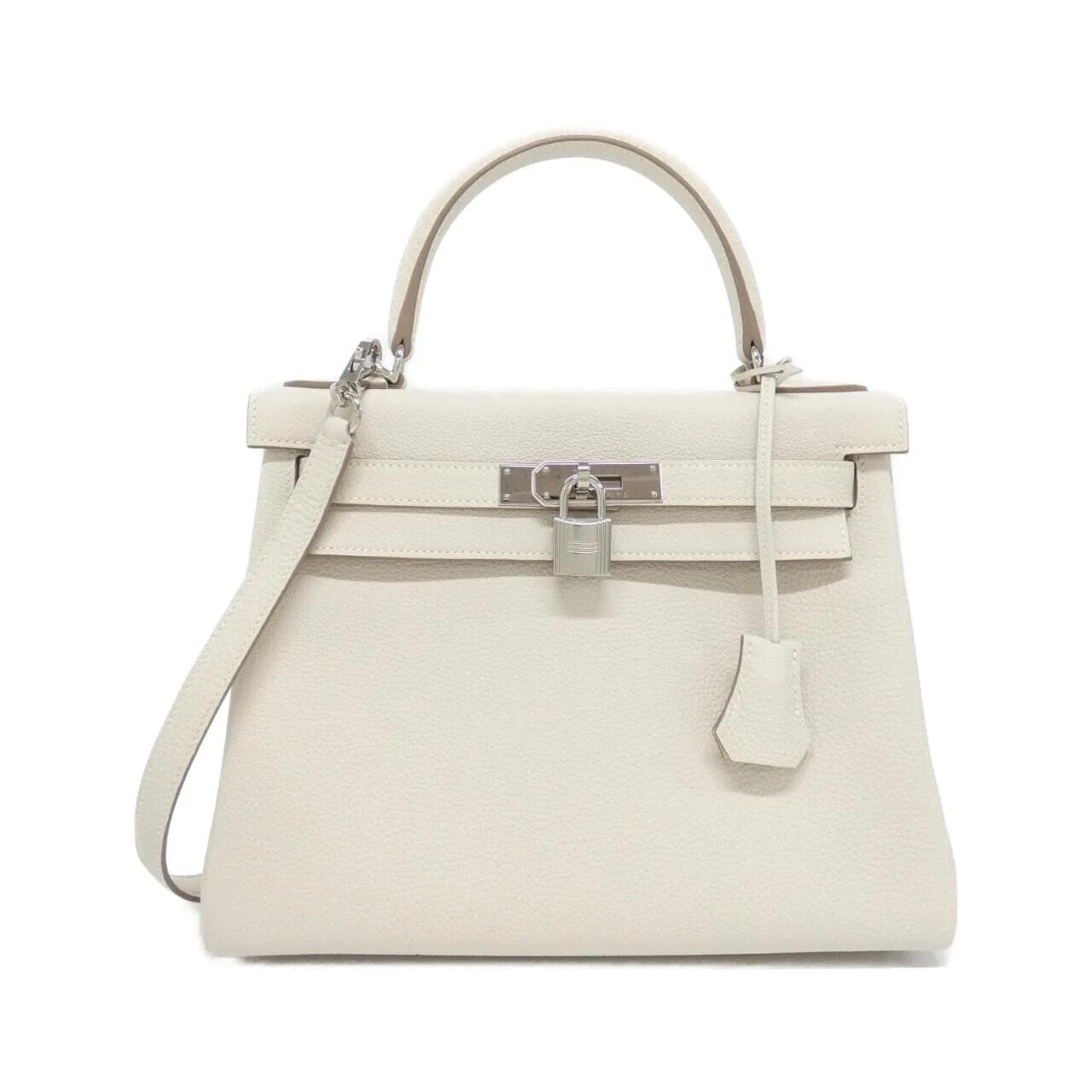 HERMES Kelly 030931CK Handbag Togo
