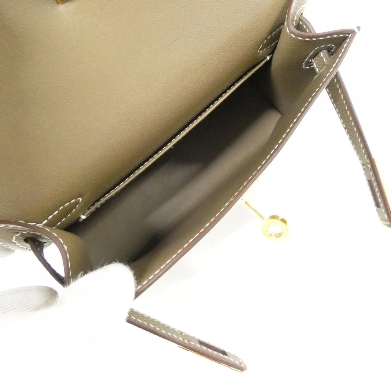 HERMES Kelly 071302CC 手提包 Epsom 5