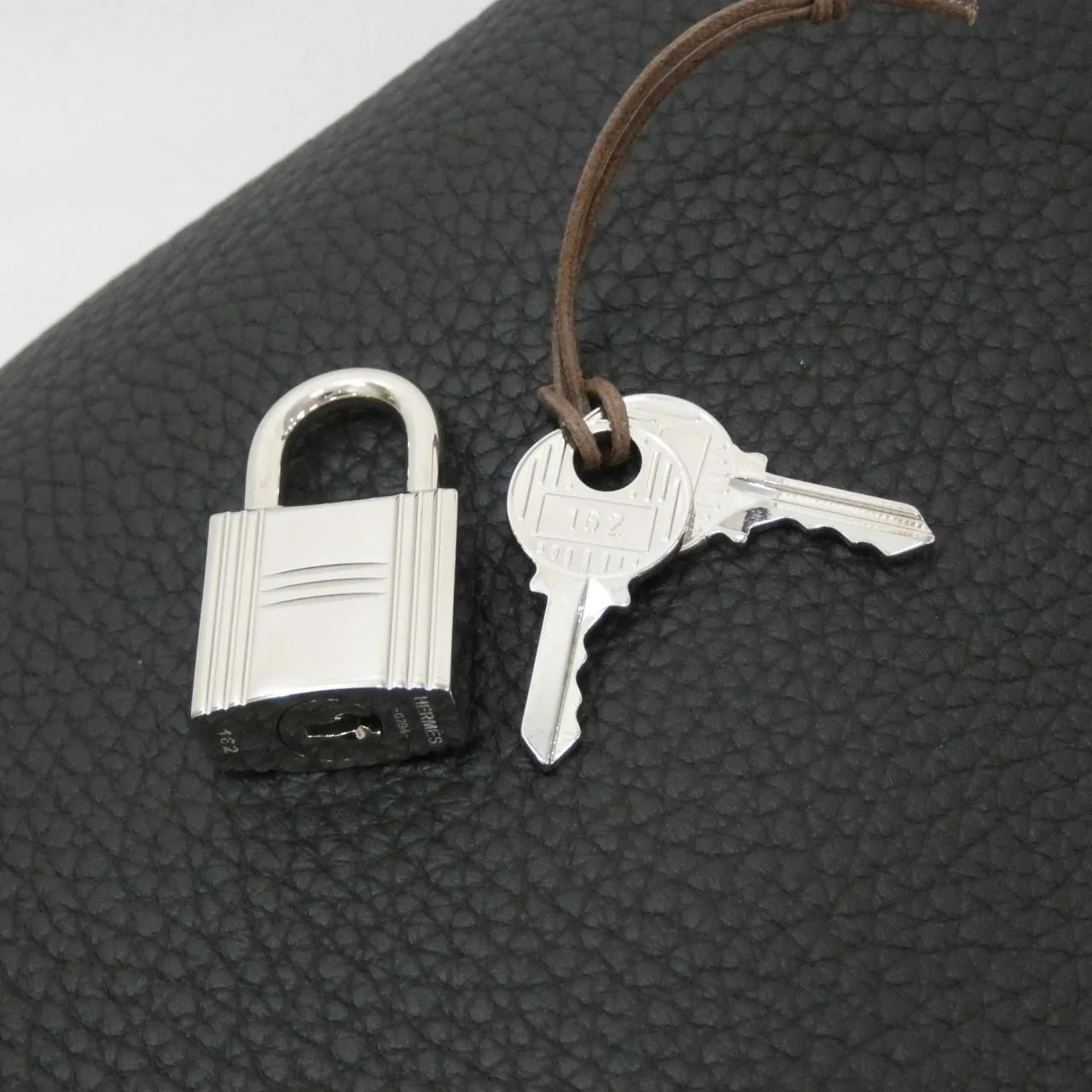 HERMES Picotin 060991CK Handbag Clemence 3