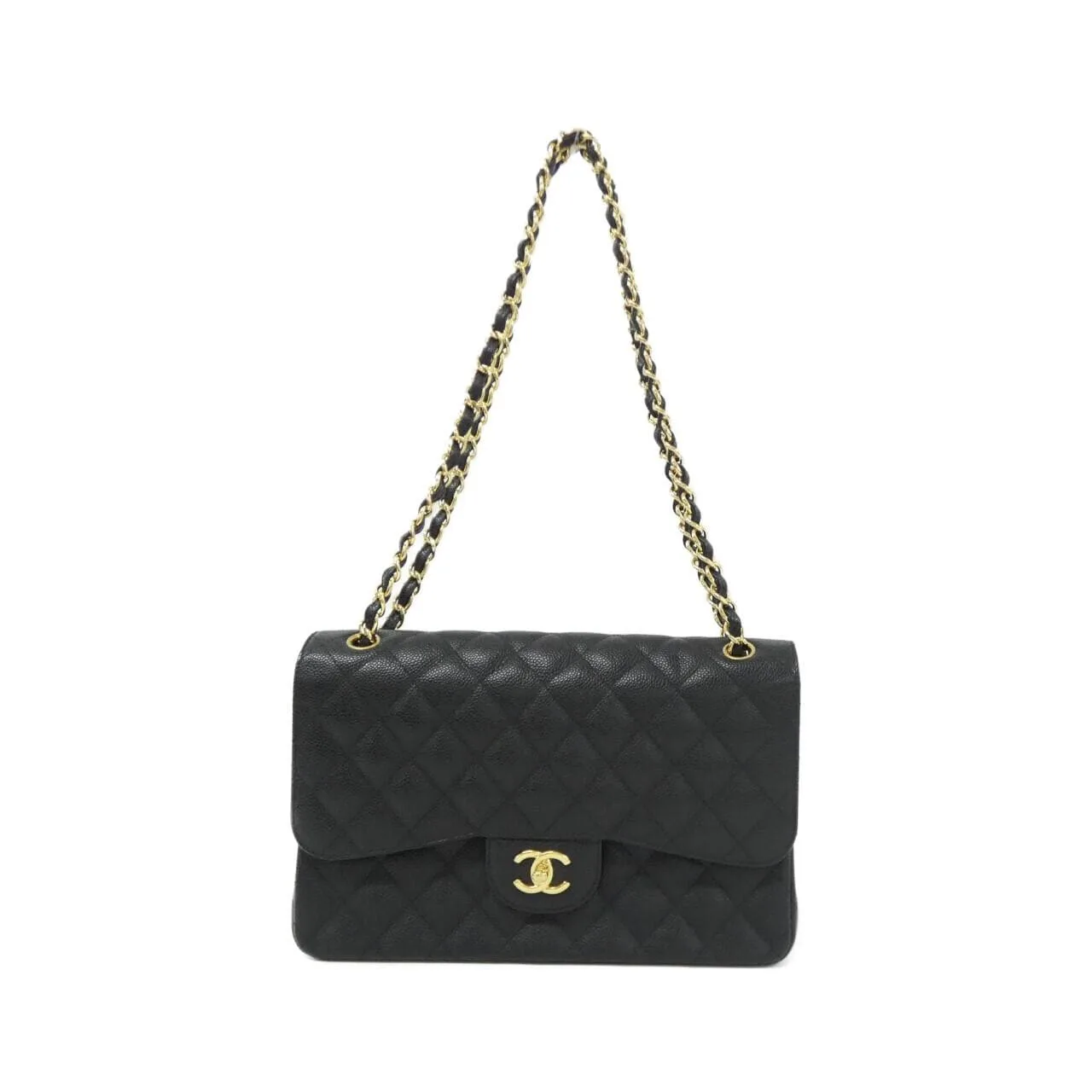 CHANEL 58600 Shoulder Grained Calfskin