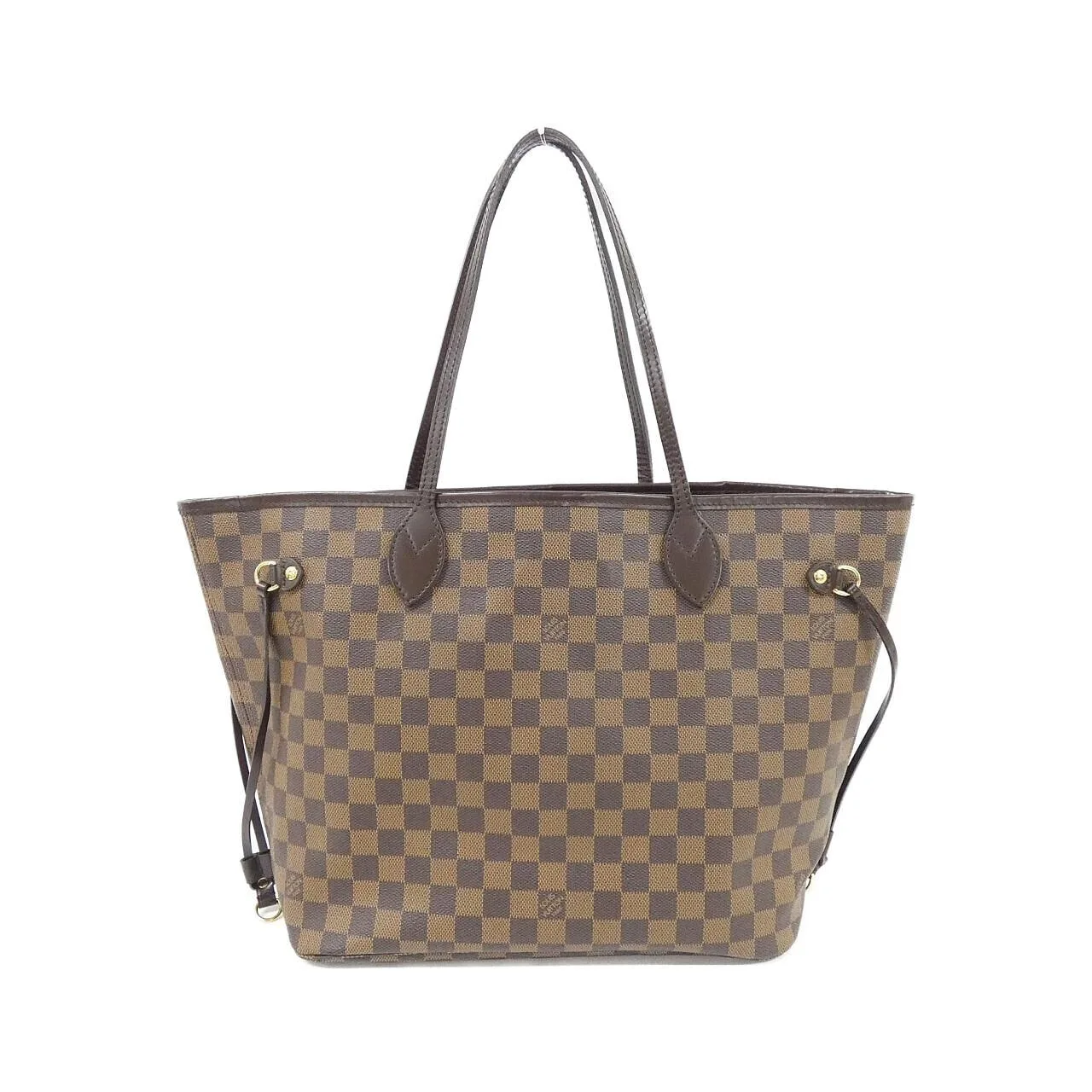 LOUIS VUITTON Neverfull N51105 Tote Damier