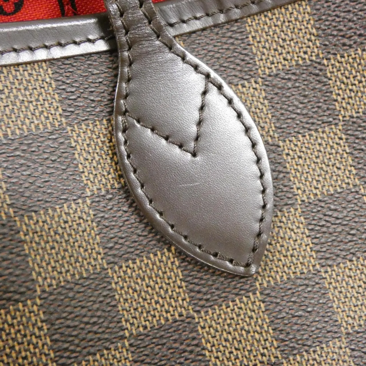 LOUIS VUITTON Neverfull N51105 Tote Damier 3