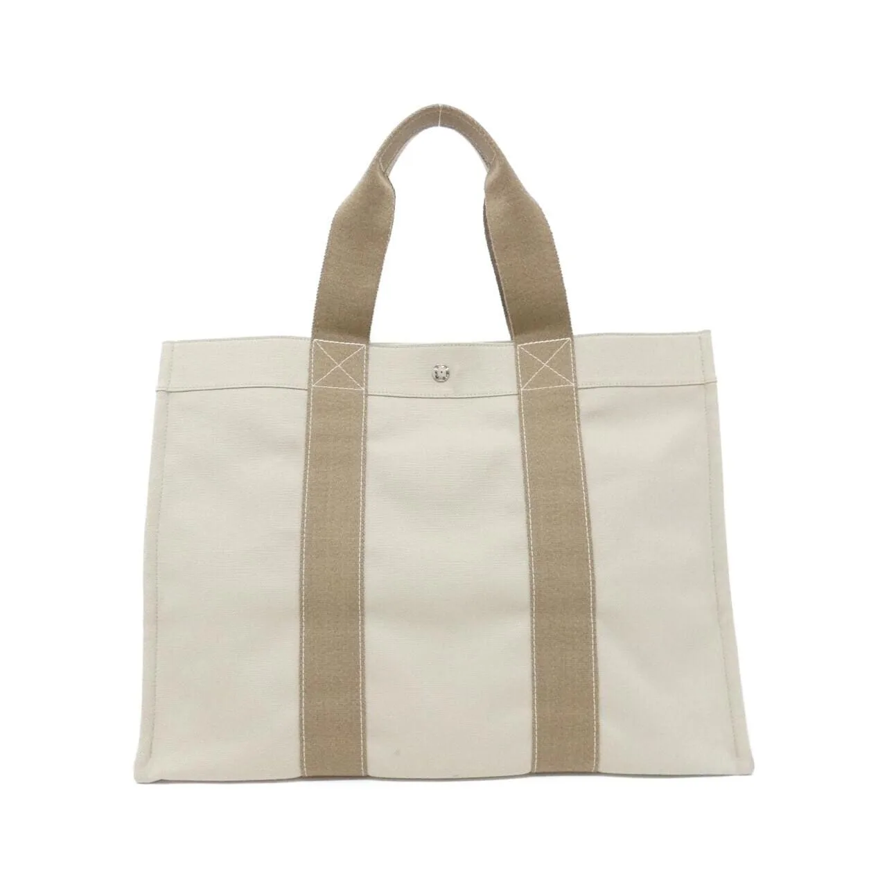 HERMES 100971M Handbag Canvas