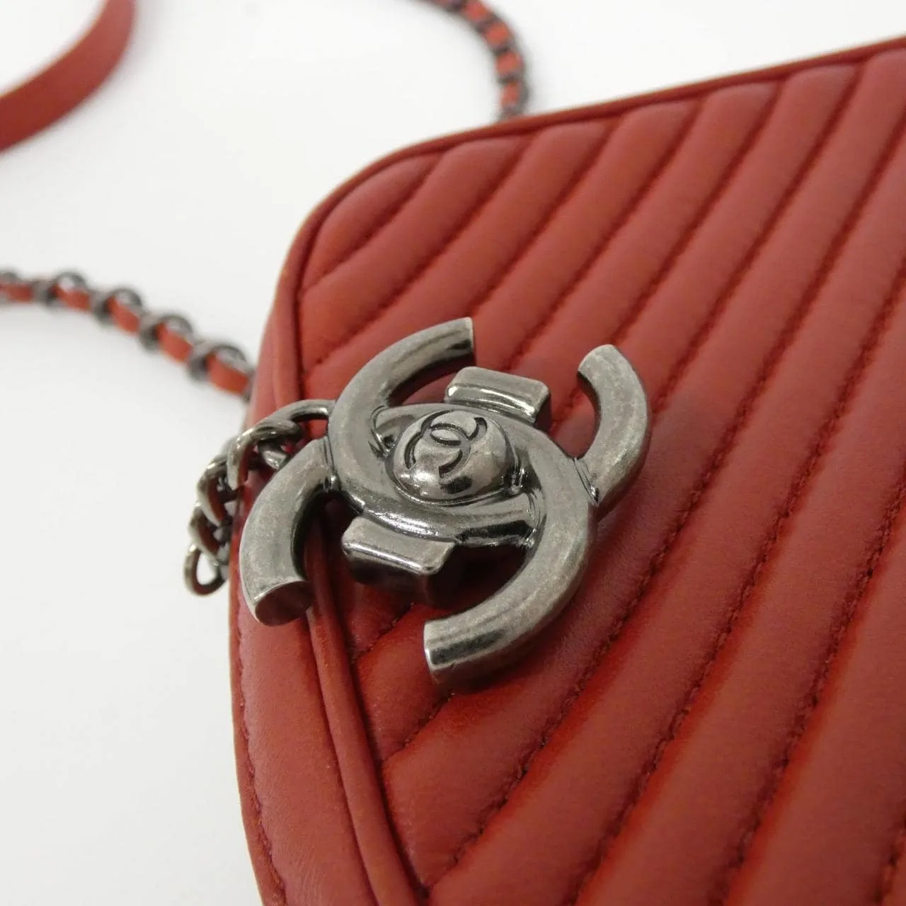 CHANEL 92655 肩背包 羊皮 3