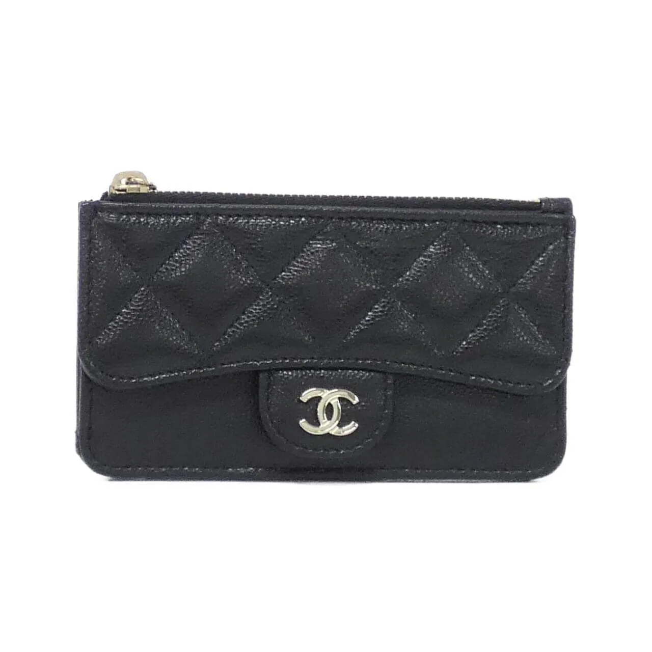 CHANEL Timeless Classic AP2570 Card Case Grained Calfskin