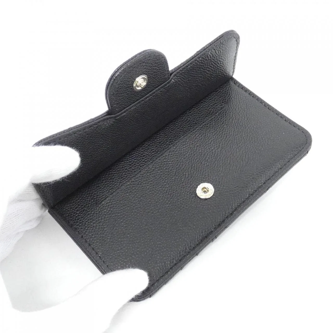 CHANEL Timeless Classic AP2570 Card Case Grained Calfskin 5