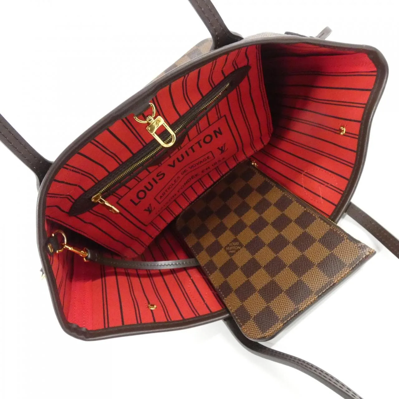 LOUIS VUITTON Neverfull N41359 Tote Damier 5