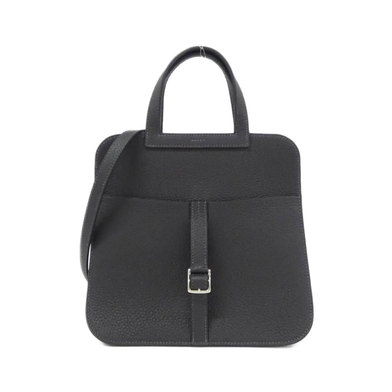 HERMES Halzan 082027CK Handbag Clemence