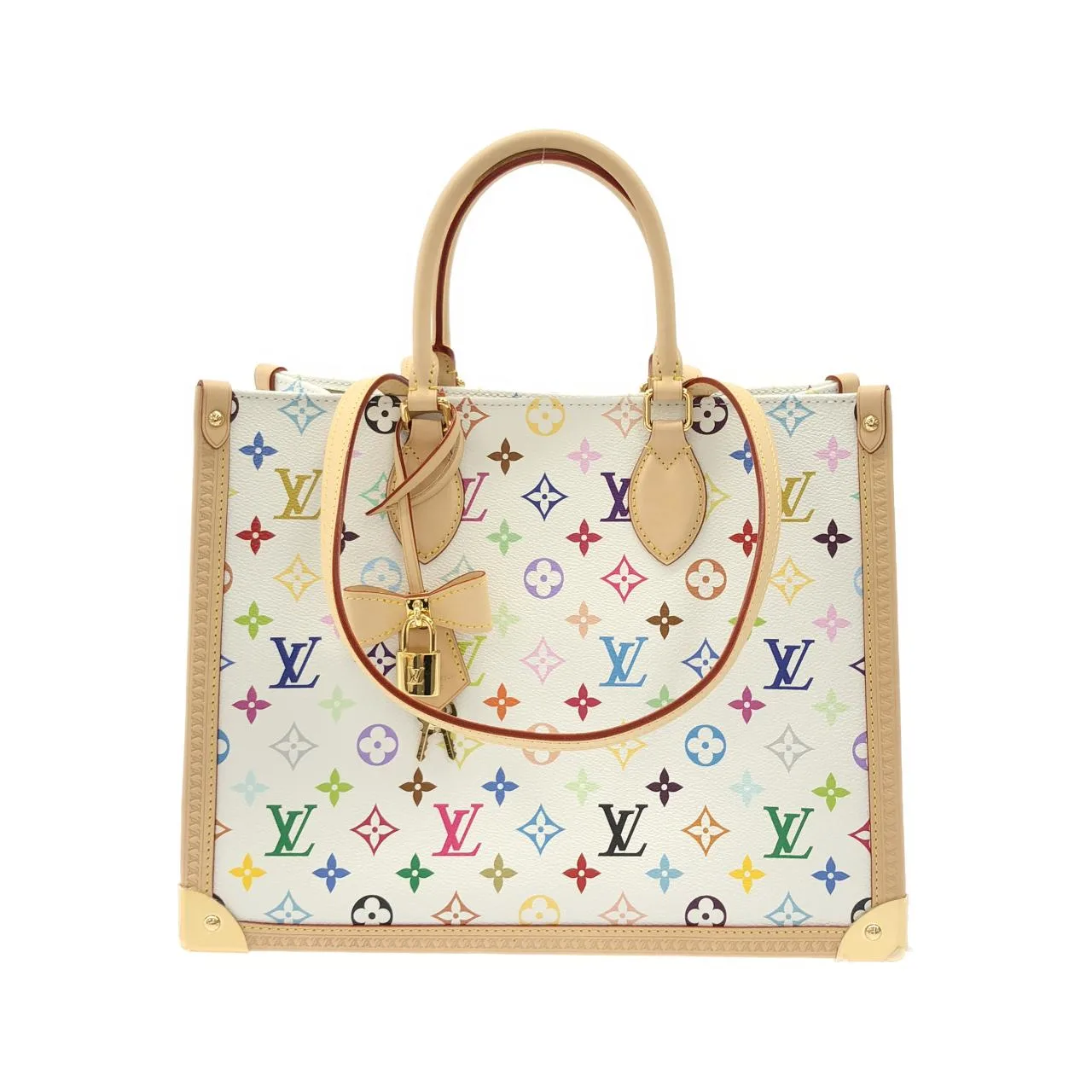 LOUIS VUITTON OnTheGo M13079 Handbag Canvas