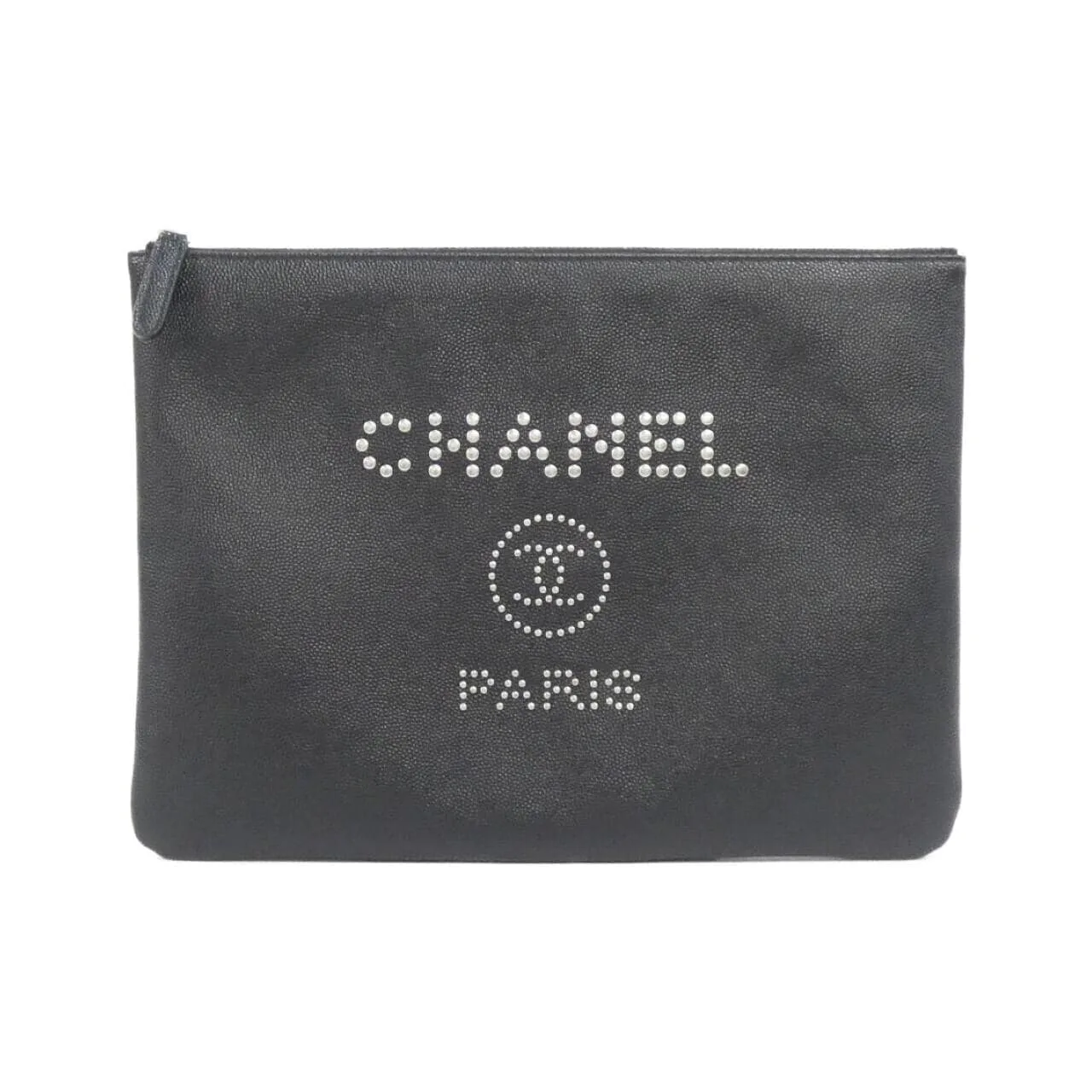CHANEL Deauville 80802 小袋 荔枝紋牛皮