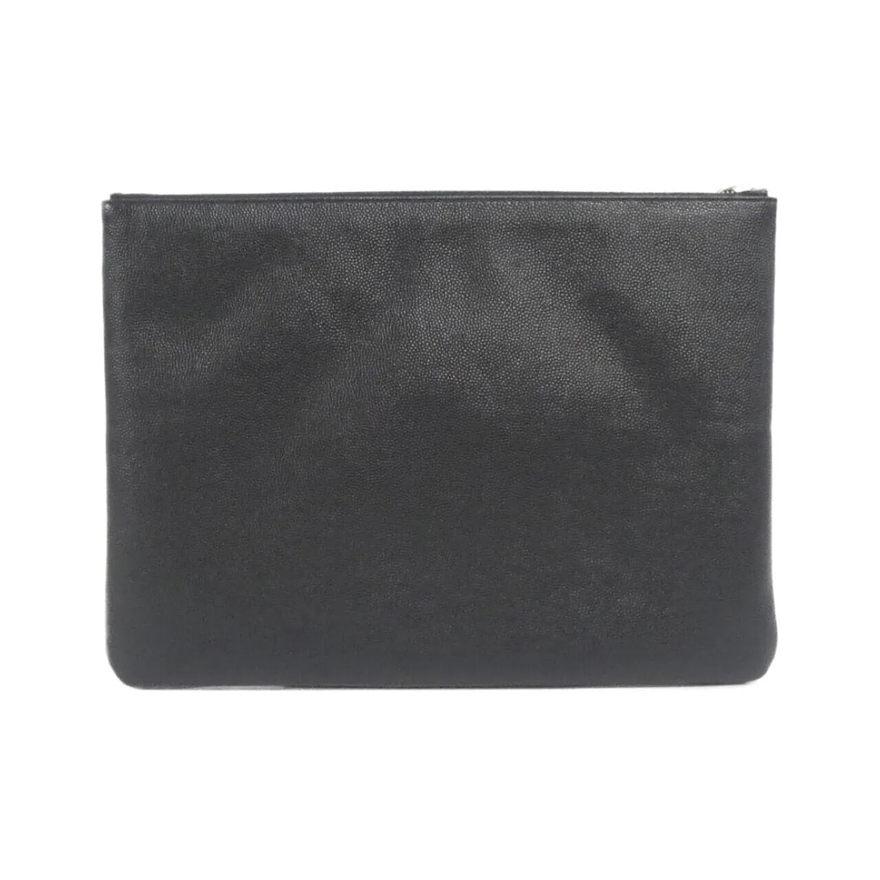 CHANEL Deauville 80802 Pouch Grained Calfskin 2