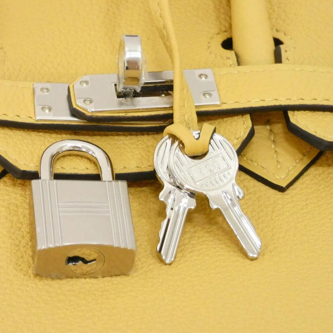 HERMES Birkin 041344CK Handbag Togo 4