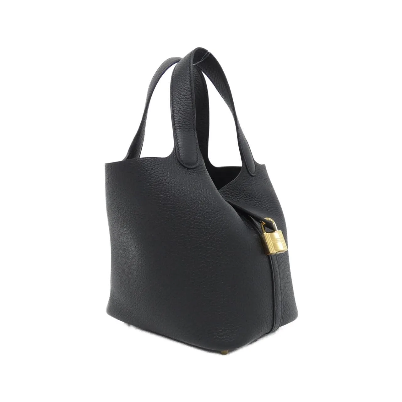 HERMES Picotin 056289CC Handbag Clemence
