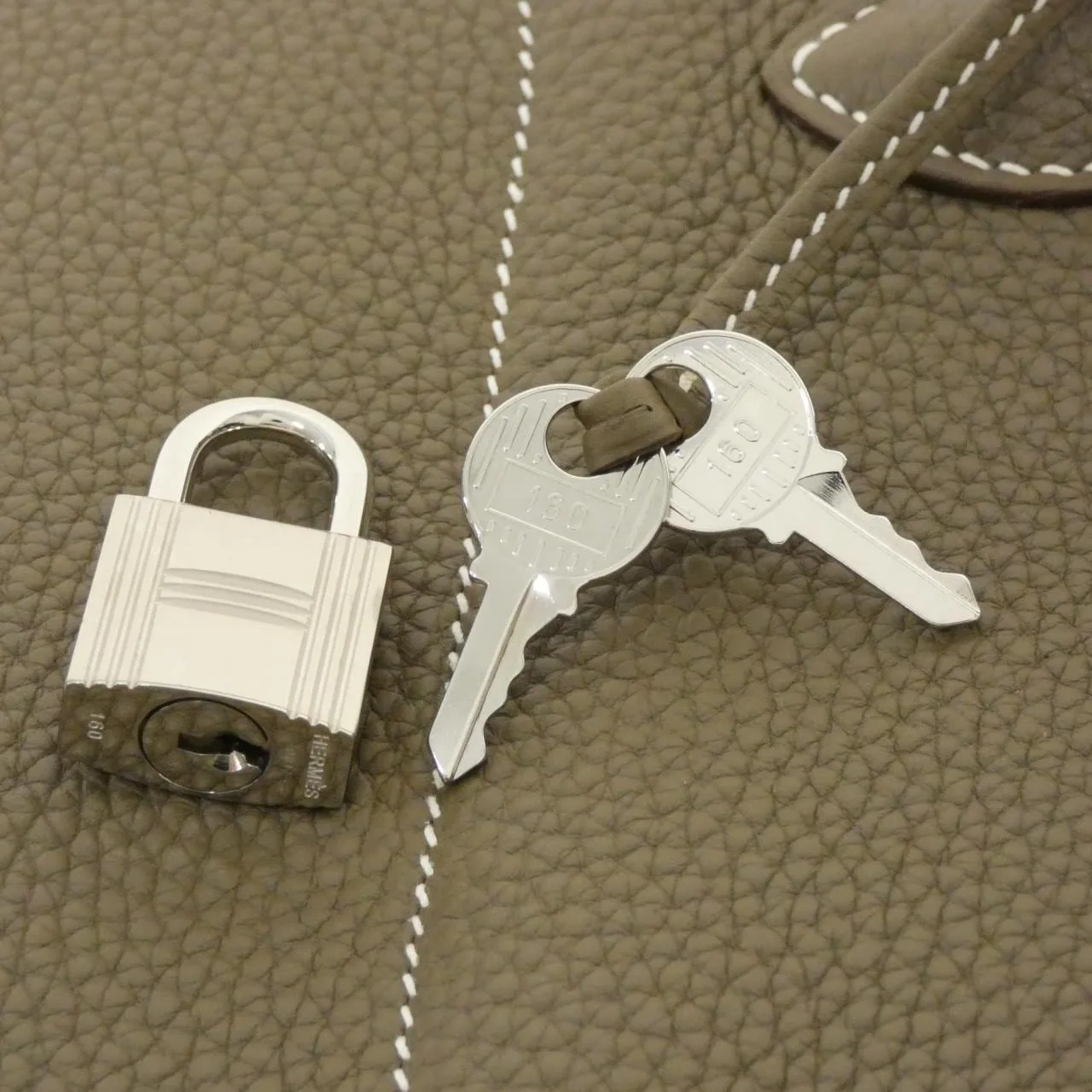 HERMES Bolide 073419CK Handbag Clemence 5