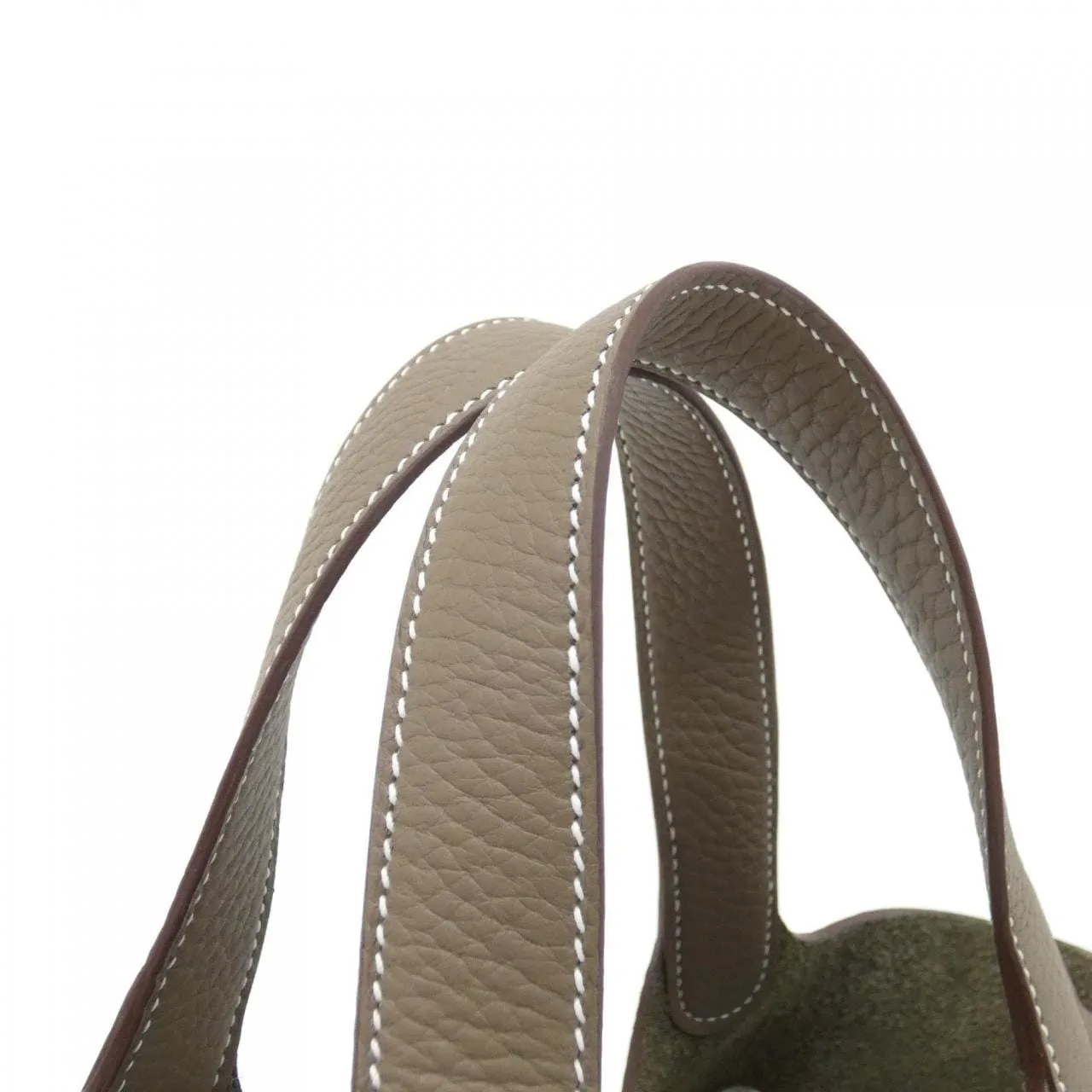HERMES Picotin 056289CK Handbag Clemence 4