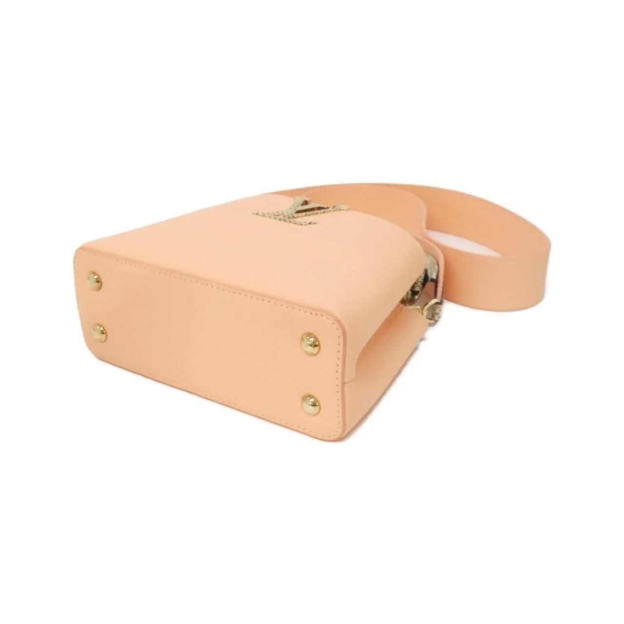 LOUIS VUITTON Capucines 手提包 皮革 3
