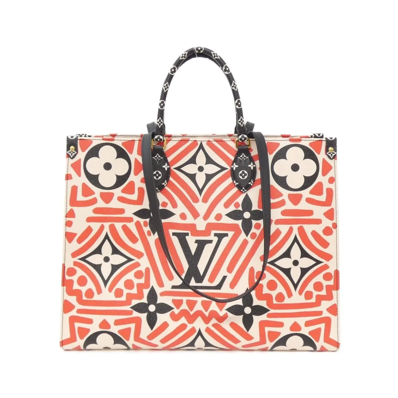 LOUIS VUITTON OnTheGo M45358 Handbag Canvas