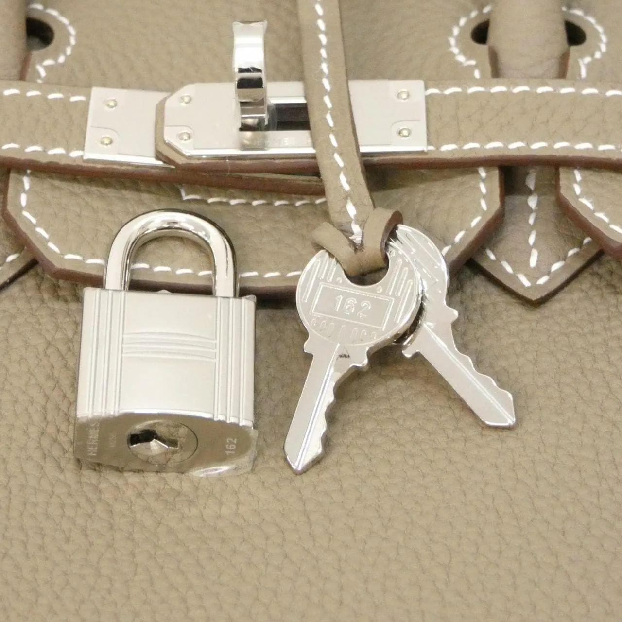 HERMES Birkin 041344CK Handbag Togo 4