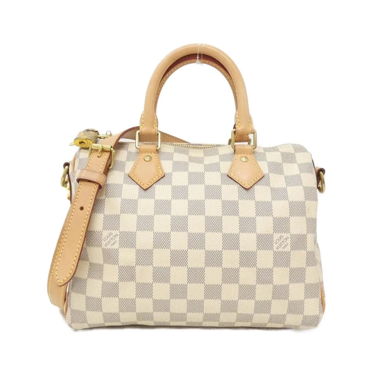LOUIS VUITTON Speedy N41374 波士頓包 Damier