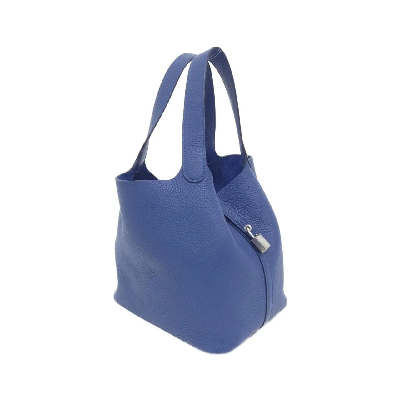 HERMES Picotin 060991CK Handbag Clemence