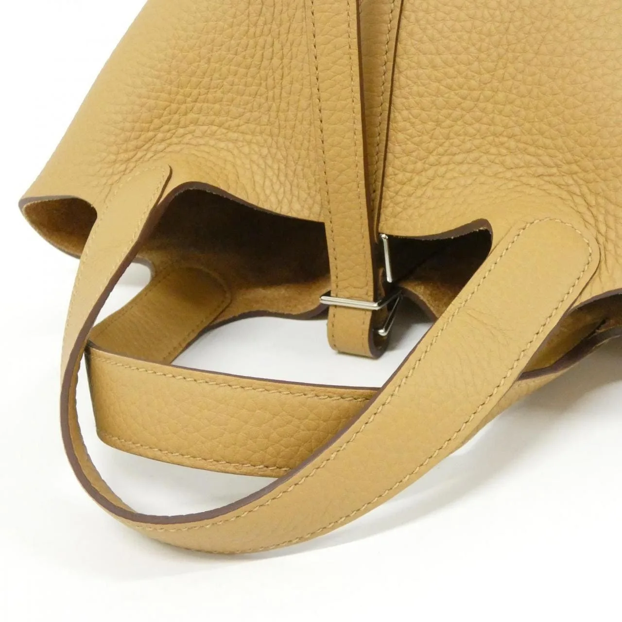 HERMES Picotin 056289CK Handbag Clemence 4