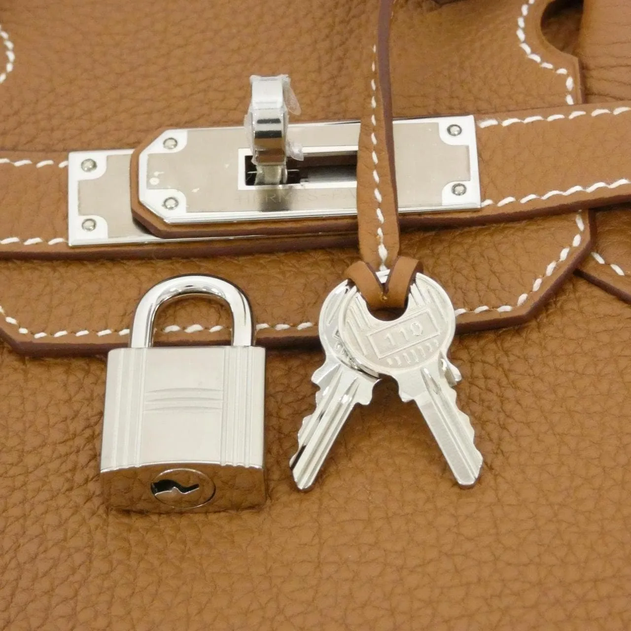 HERMES Birkin 030520CK Handbag Togo 5