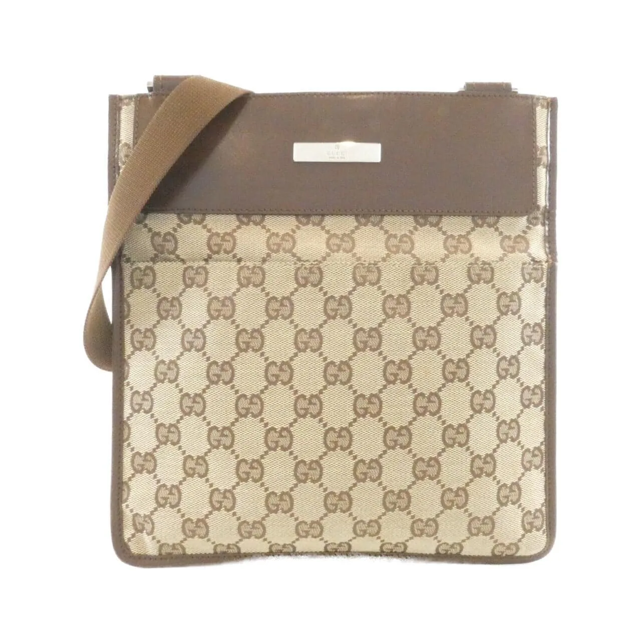 GUCCI 27639 Shoulder Canvas