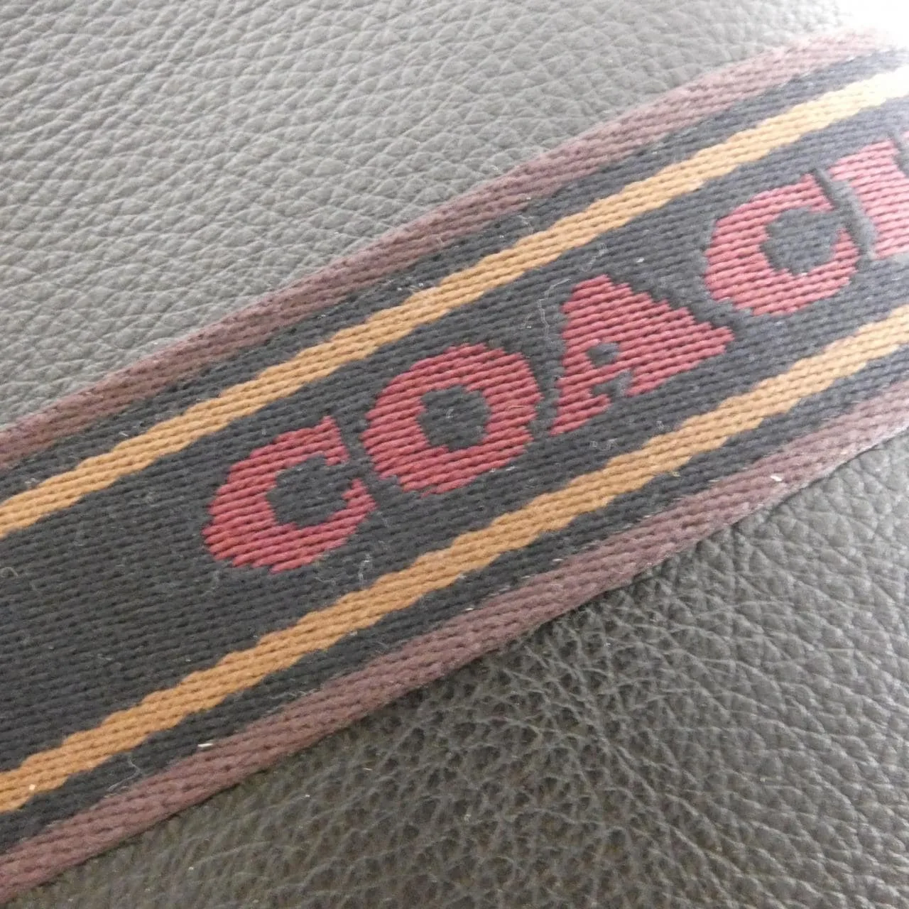 COACH CM067 手提包 皮革 4