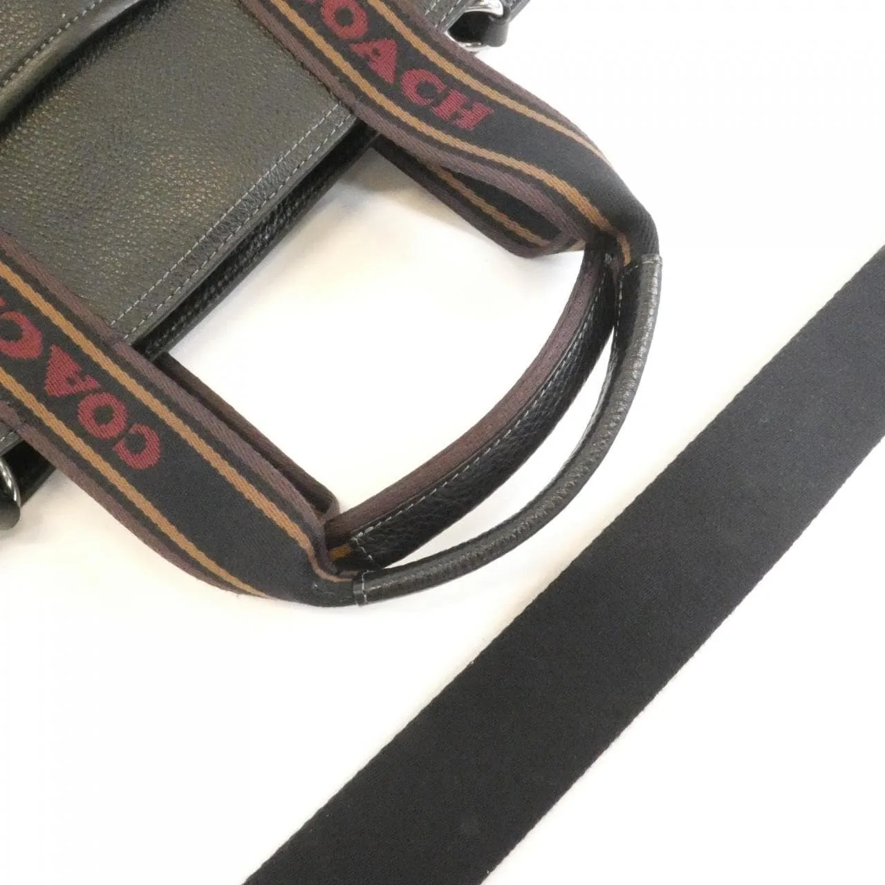 COACH CM067 手提包 皮革 5
