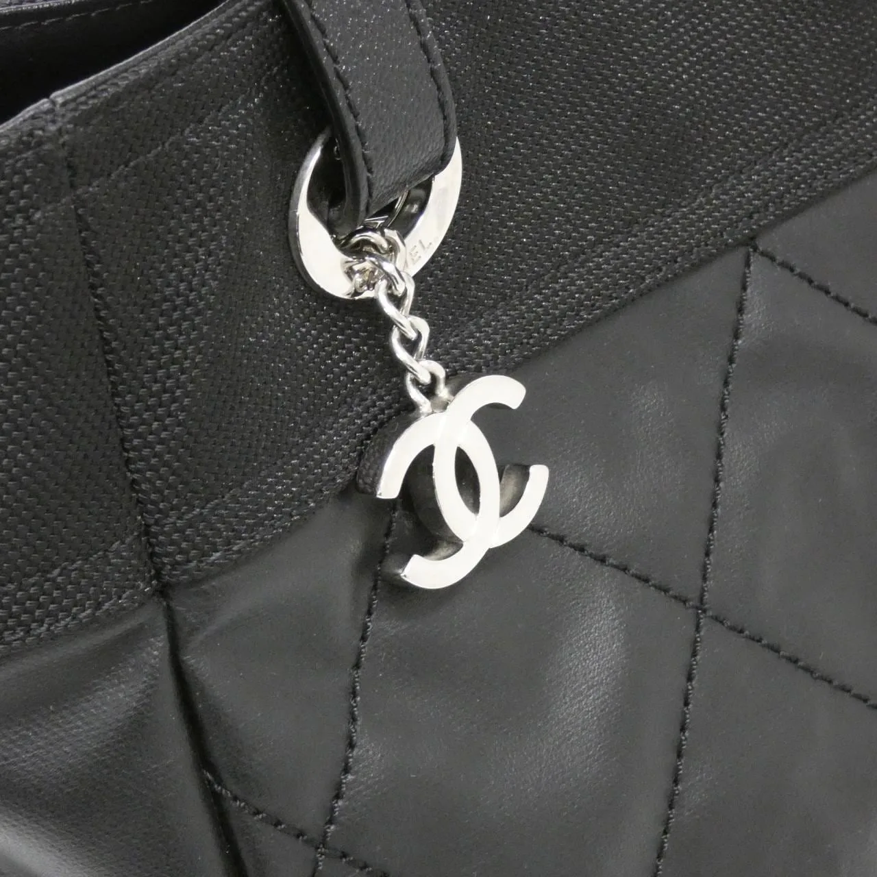 CHANEL 34208 手提包 帆布 5