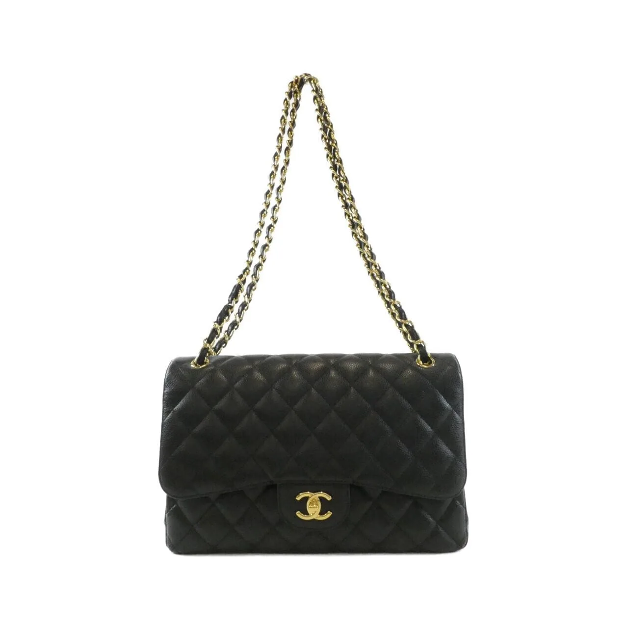 CHANEL 58600 Shoulder Grained Calfskin