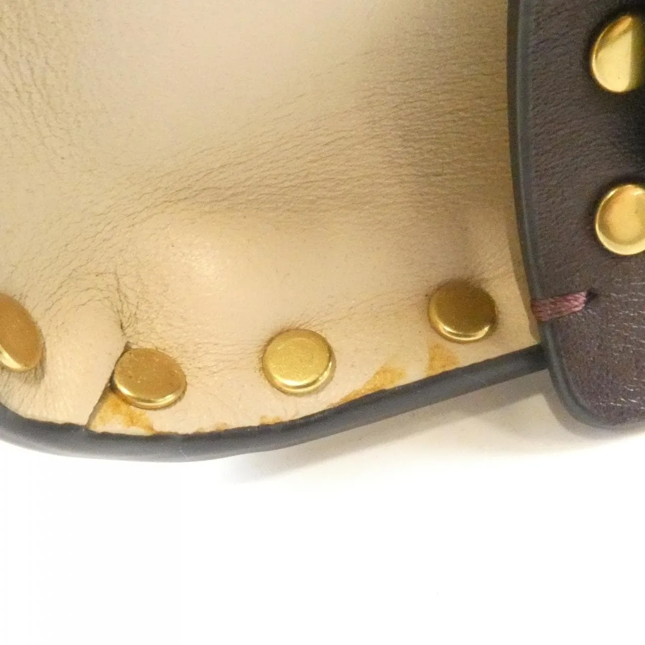 COACH CC380 Handbag Leather 3