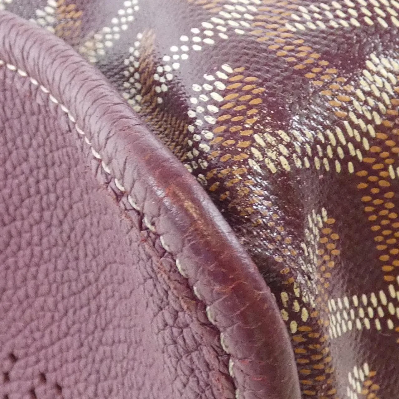 GOYARD ACHS HARD Handbag Canvas 2