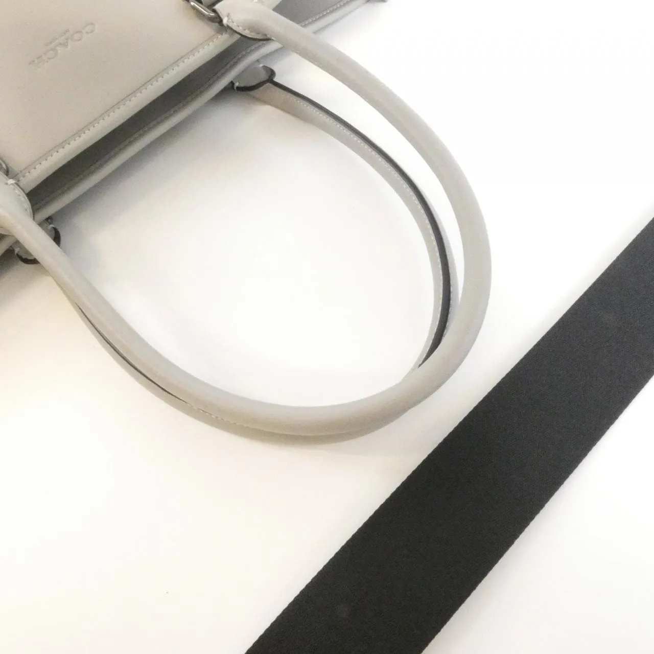 COACH CBG49 Handbag Leather 5