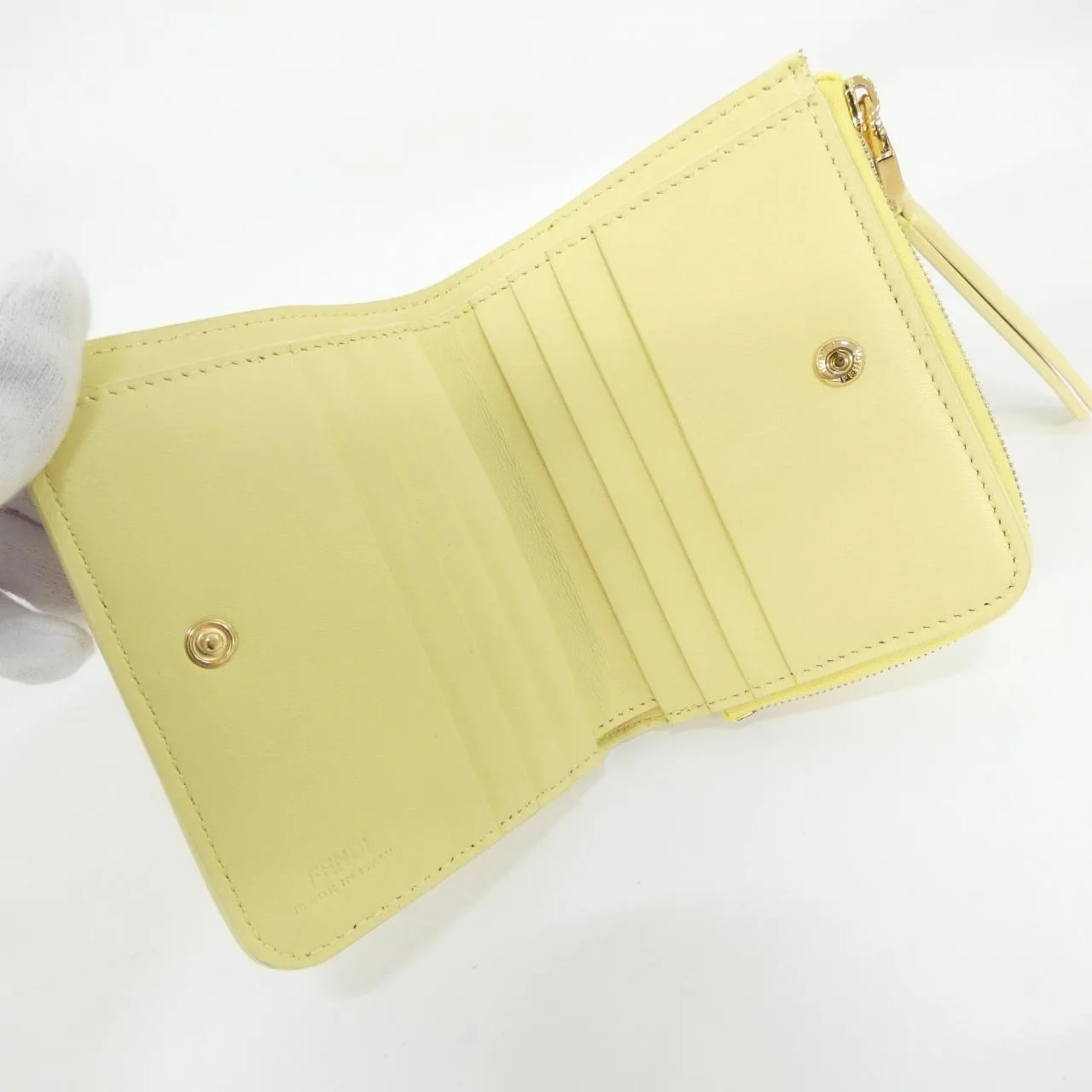 FENDI 8M0519 AAJD 銀包 羊皮 5