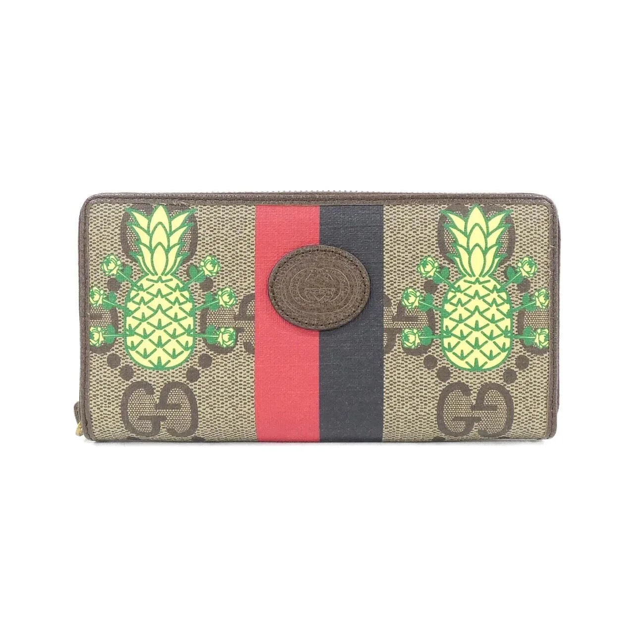 GUCCI 673249 銀包 帆布