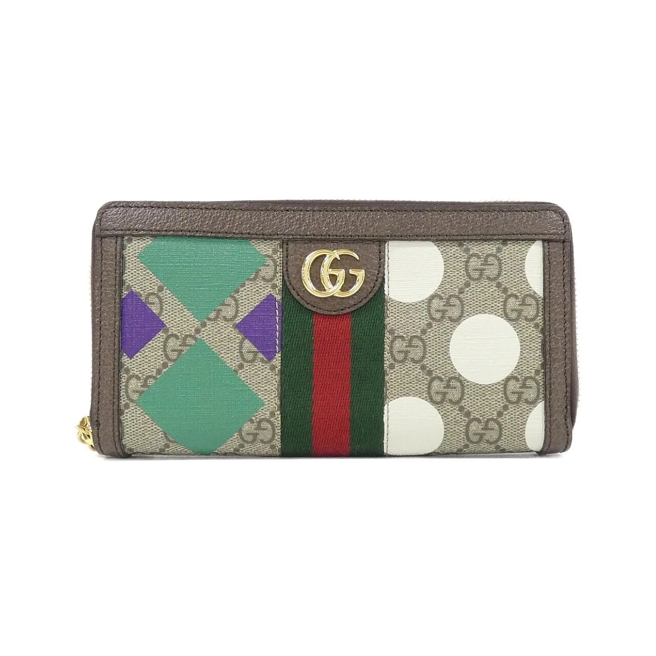 GUCCI 523154 UQHCG 銀包 帆布
