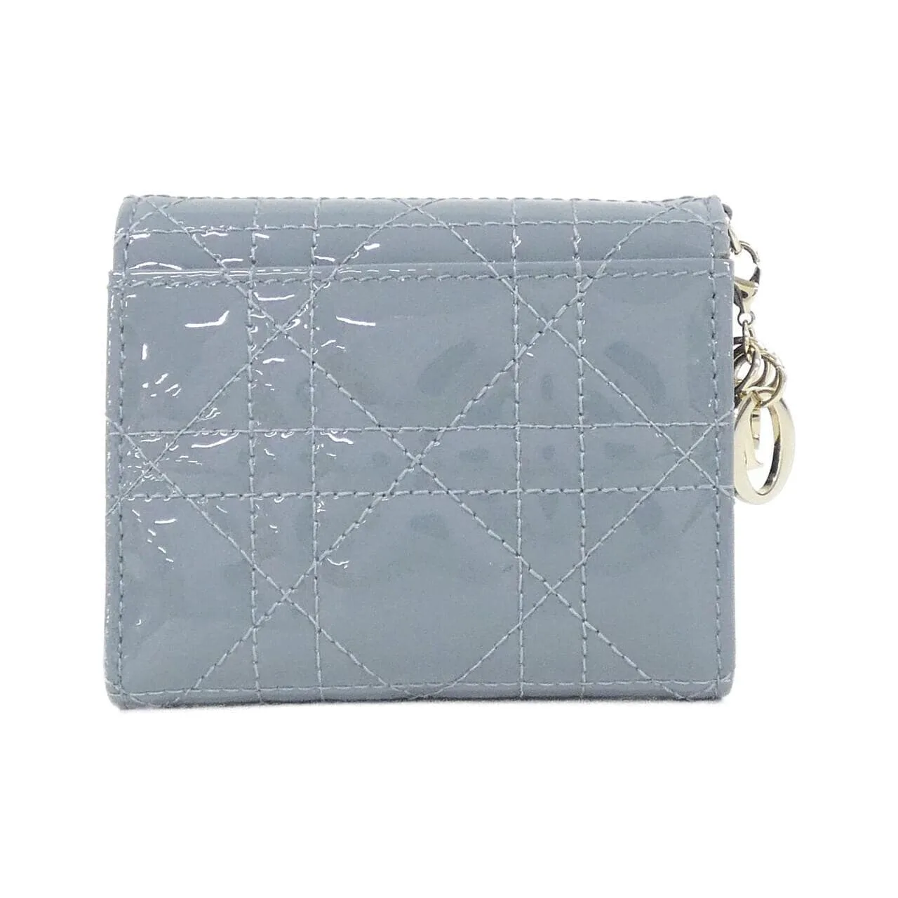 DIOR Lady Dior S0181OVRB 銀包 漆皮 2