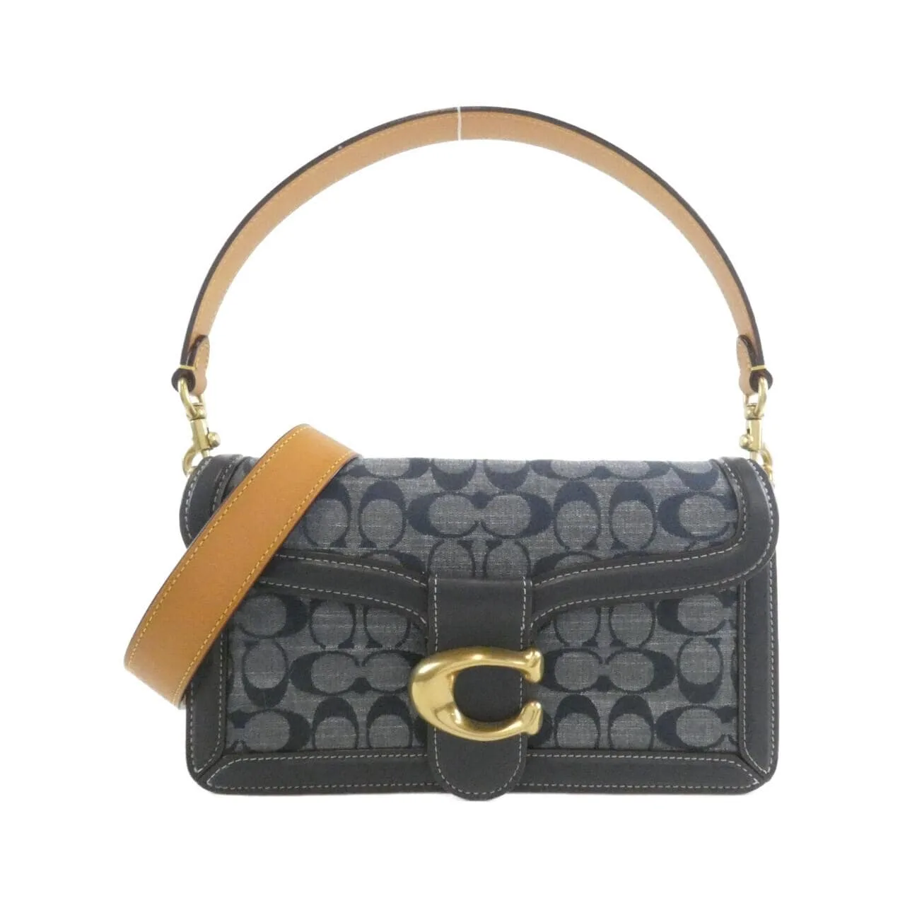 COACH 3700 手提包 牛仔布
