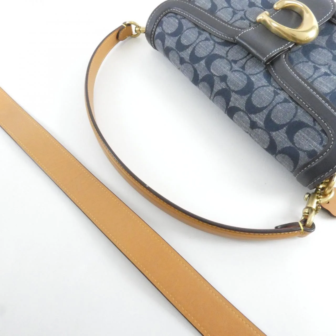 COACH 3700 手提包 牛仔布 4