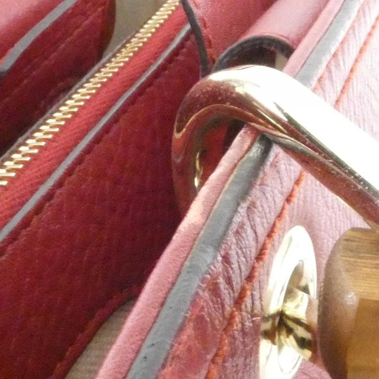 GUCCI Bamboo Shopper 323660 A7M0G 手提包 皮革 4