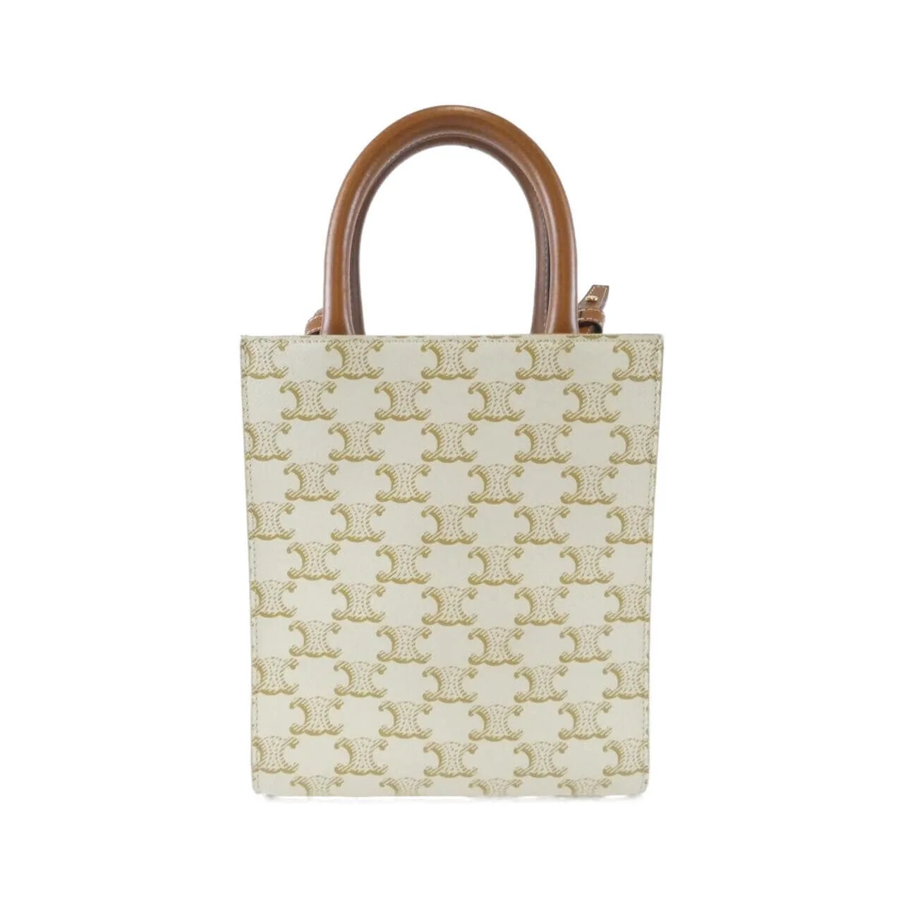 CELINE Cabas 194372BZK Handbag Canvas 2