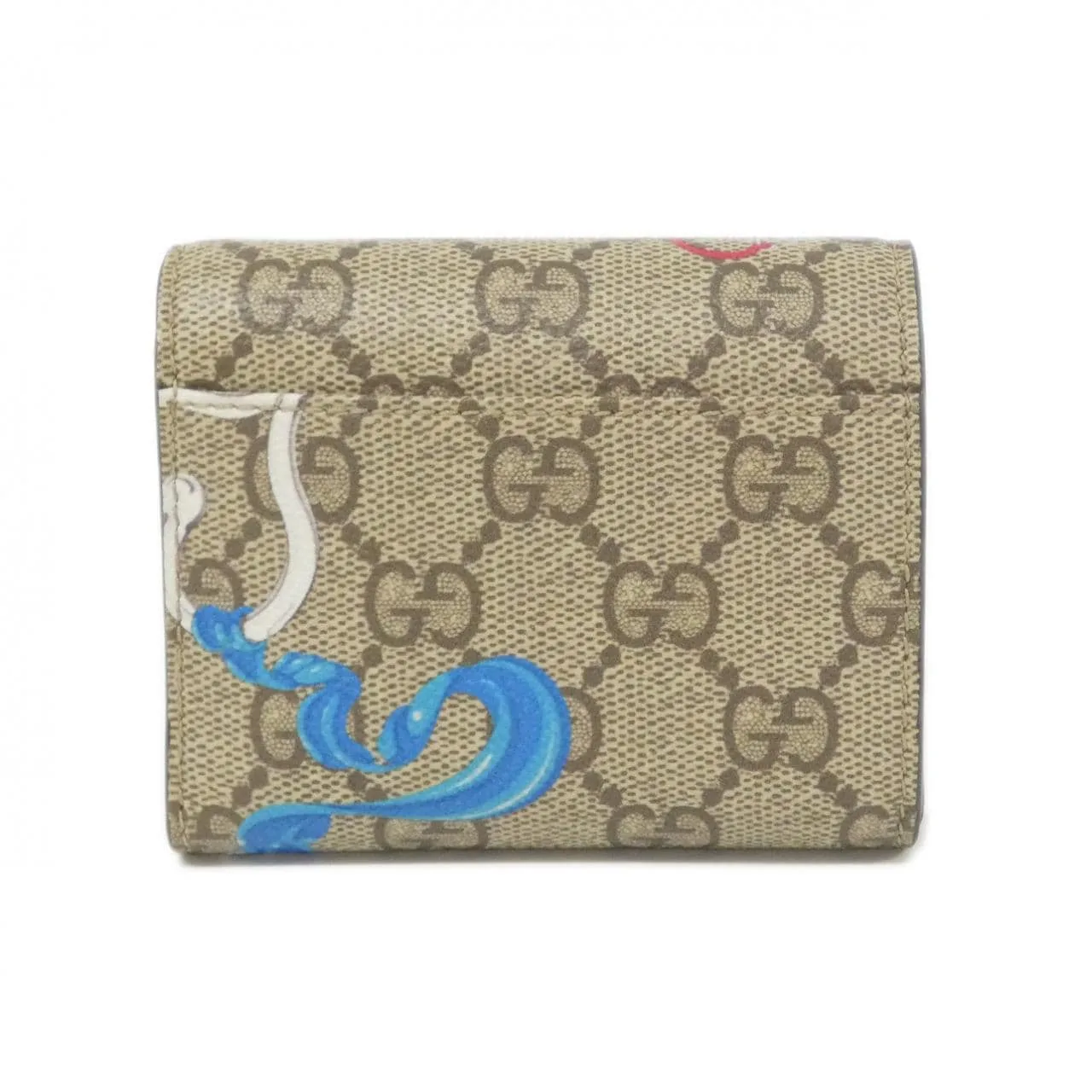 GUCCI 838901 銀包 帆布 2