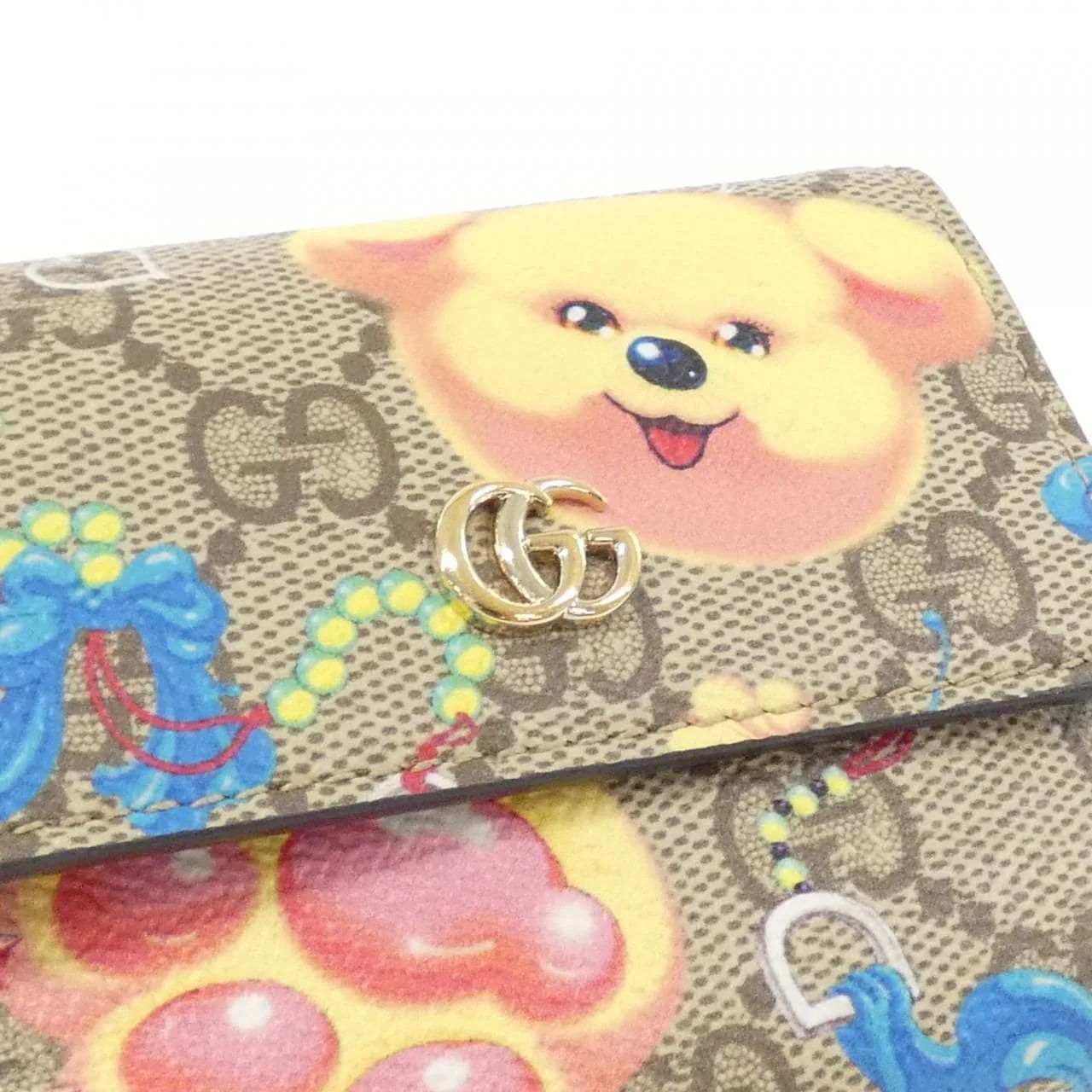 GUCCI 838901 銀包 帆布 4