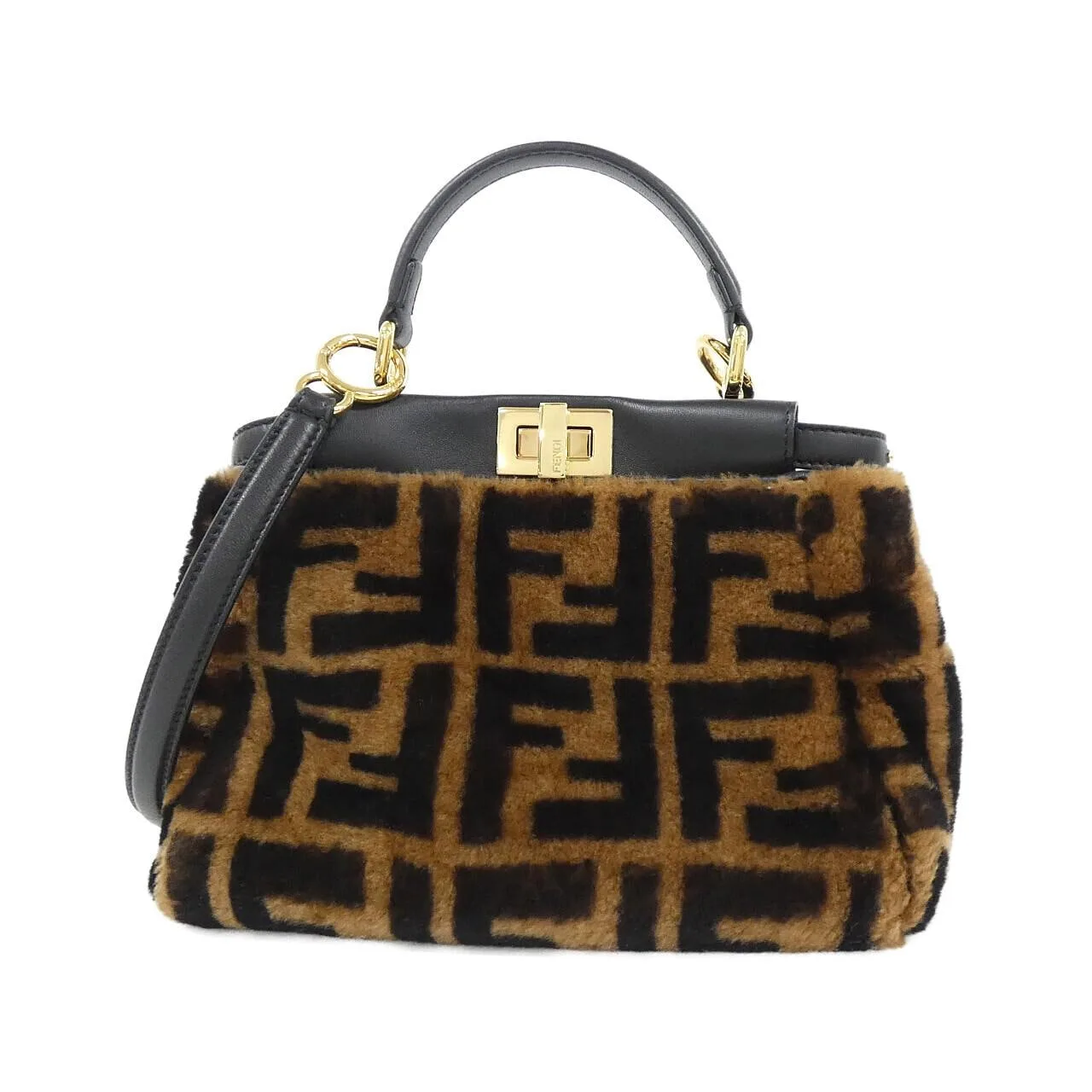 FENDI Peekaboo 8BN244 ADC4 手提包 皮革