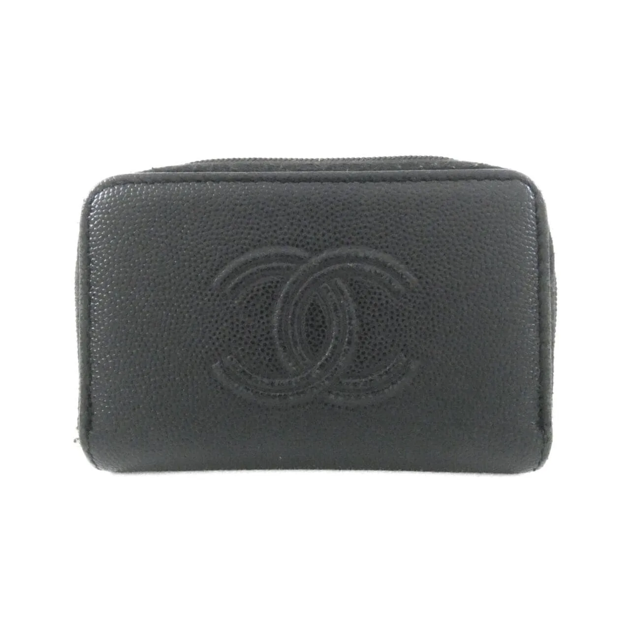 CHANEL 散紙包 荔枝紋牛皮